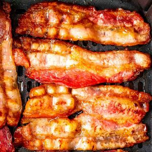 featured image for the air fryer bacon