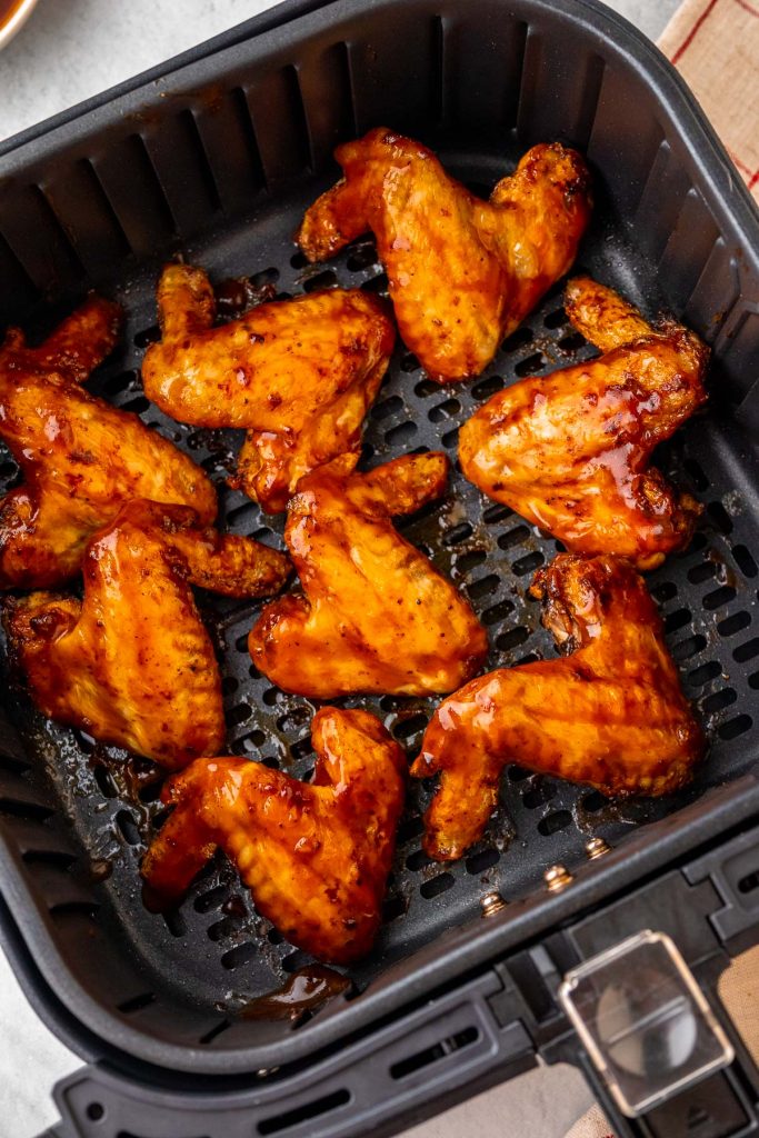 Frozen Chicken Wings in Air Fryer - From My Pantry