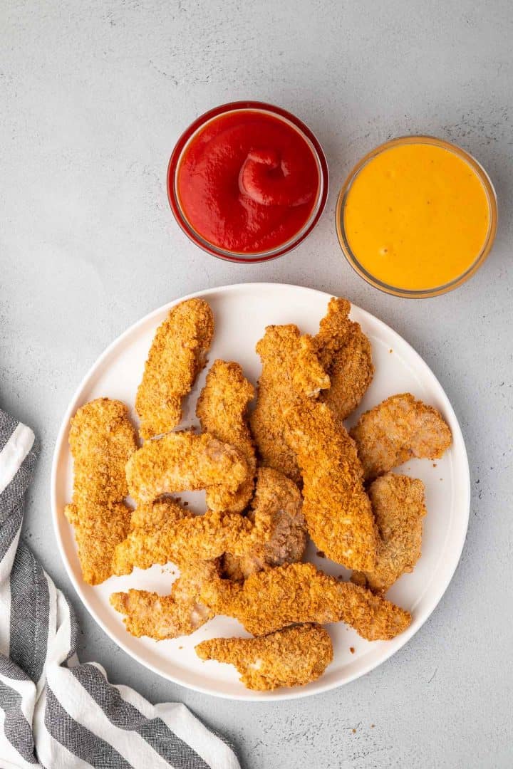 Air Fryer Frozen Chicken Tenders or Strips From My Pantry