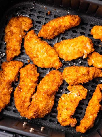 featured image for the air fryer frozen chicken tenders or strips