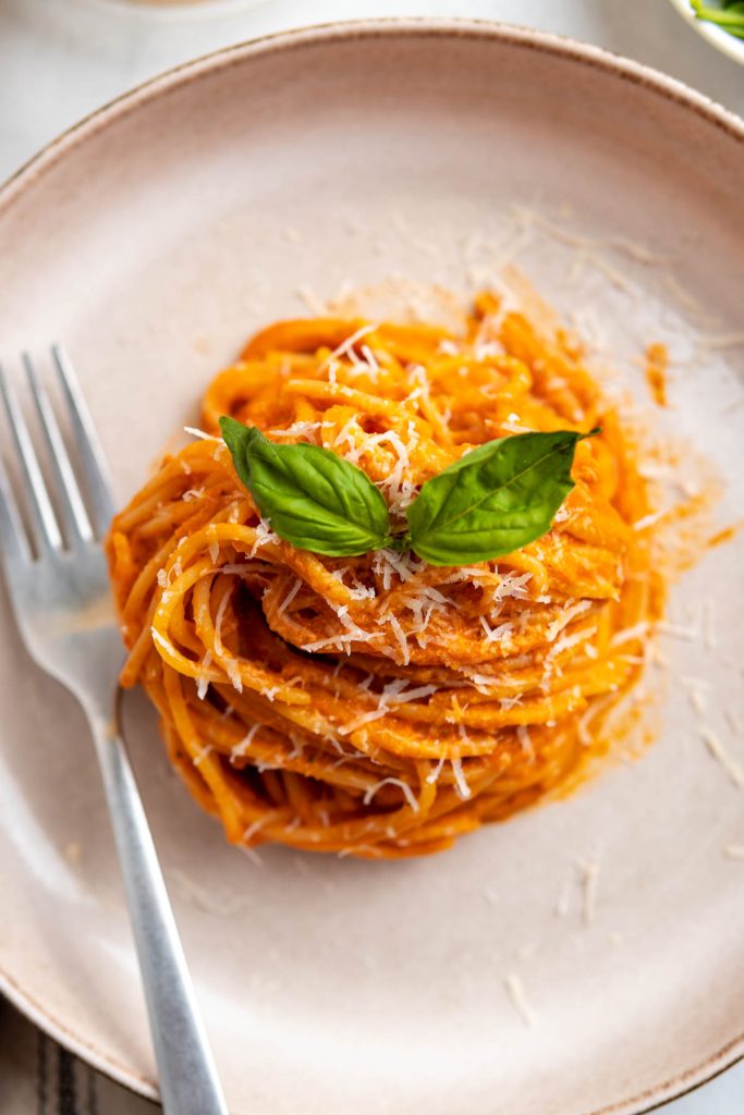 Creamy Cottage Cheese Pasta Sauce - From My Pantry